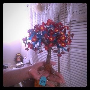 Handmade artificial bozai trees